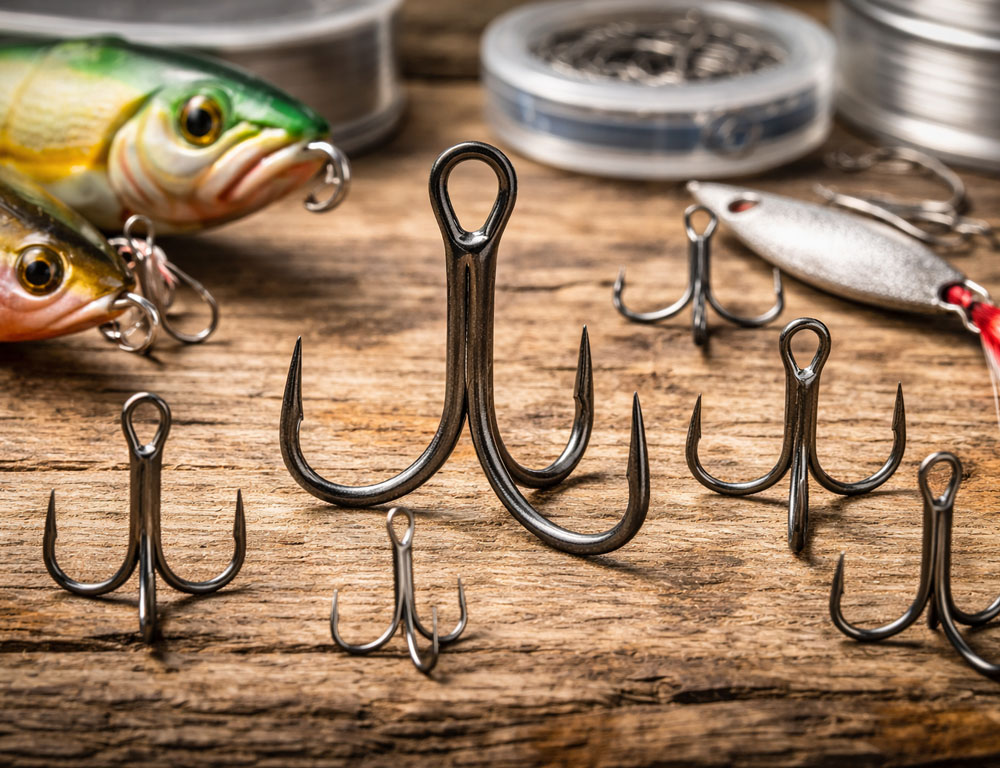 Jak správně vybrat trojháček pro různé typy rybolovu