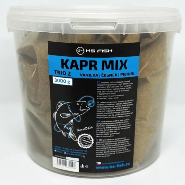 KS-Fish Krmítková směs Kapr mix Perník 1kg