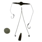 Montáž Molitrix na lov tolstolobika u dna BATISKAF – 2 háčky