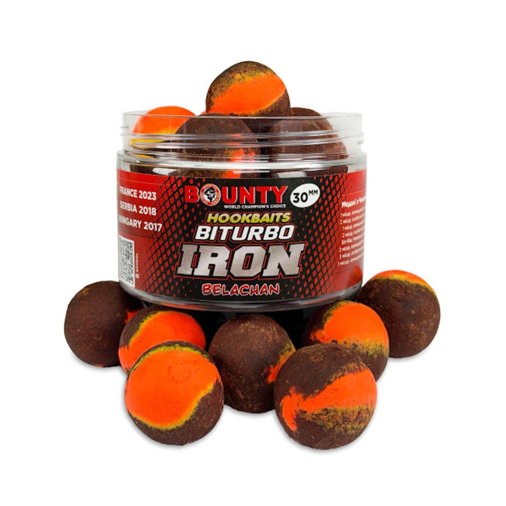 Premium hookbait BITURBO IRON BELACHAN 10 12 mm Premium-hookbait BITURBO IRON BELACHAN 10/12 mm - Obrázek 1